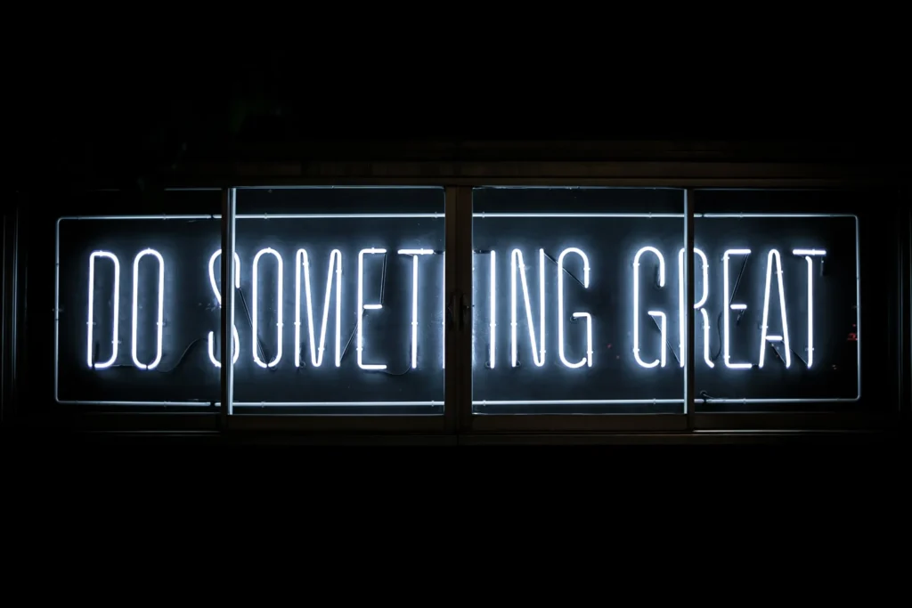 Do Something Great With Your Website