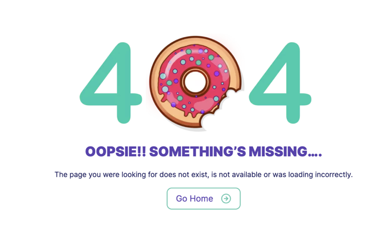 The Importance of a 404 Error Page