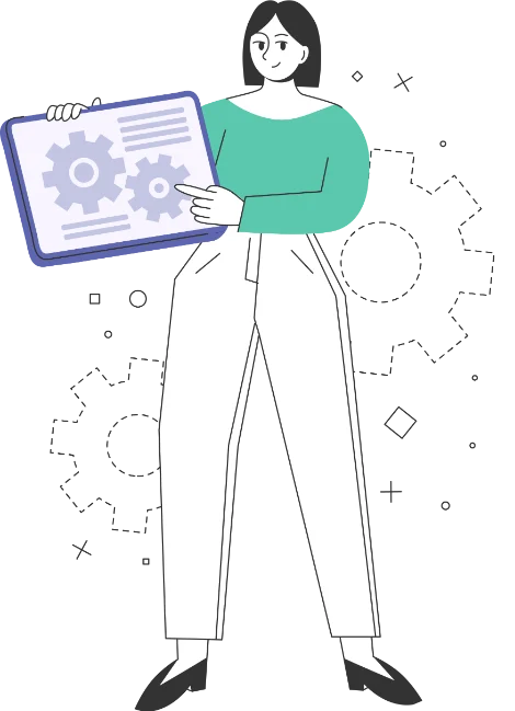 Bec Lee from Bright Website Design in a training