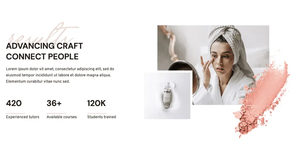 Beauty & Spa Website Profile