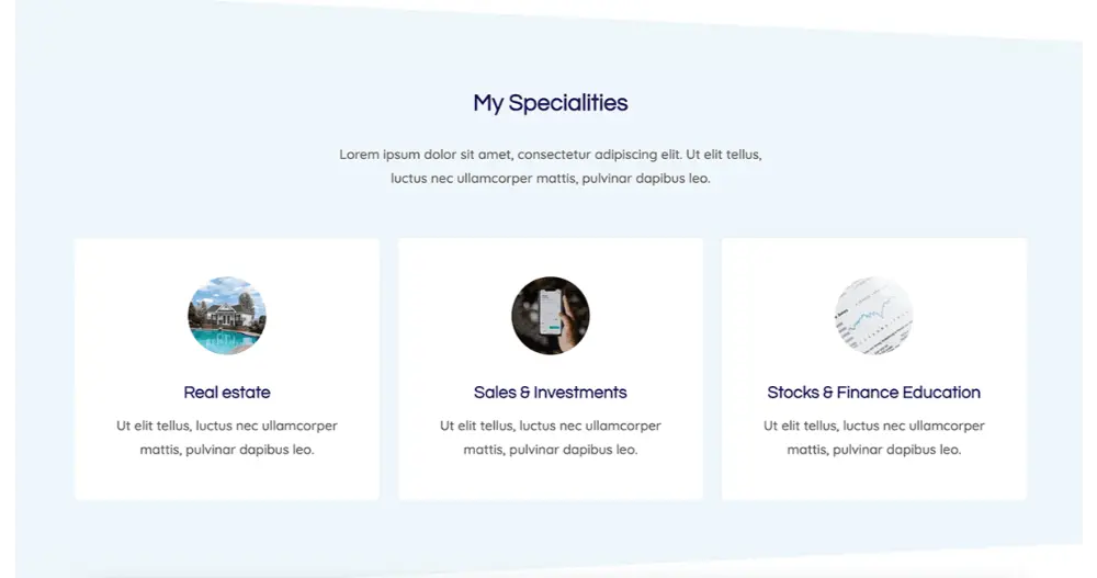 Coaching Website Speciality