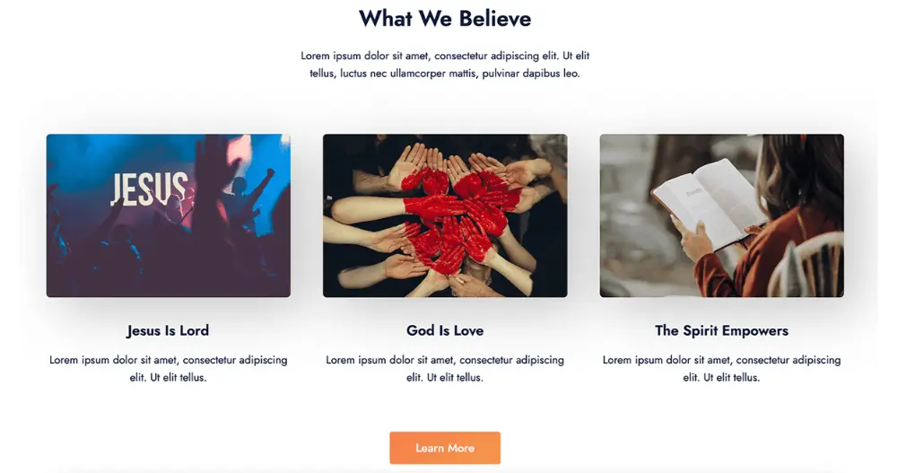 Community Website About