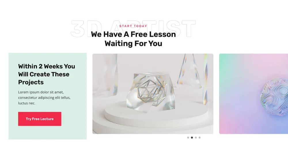 Designer Website Hero