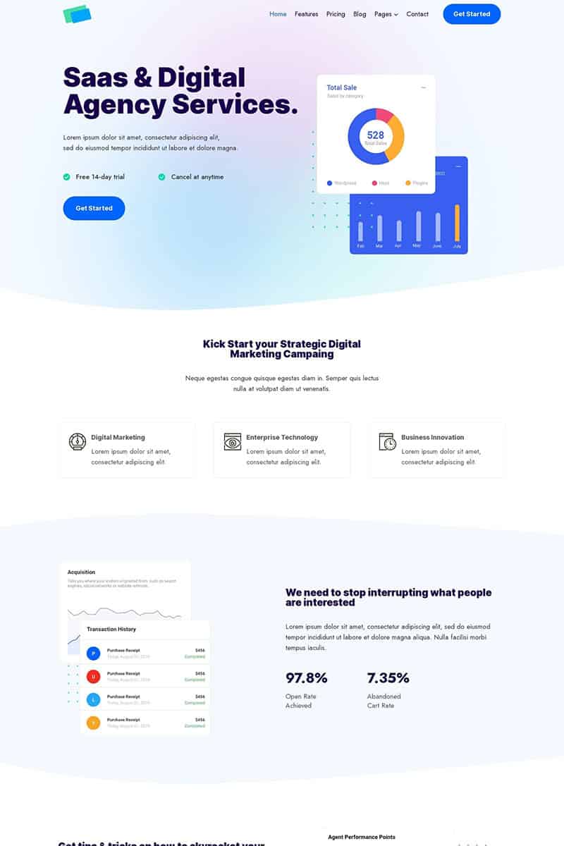 Digital Agency Website