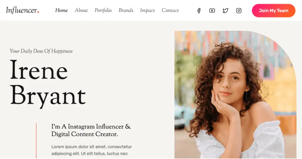 Digital Content Website Hero