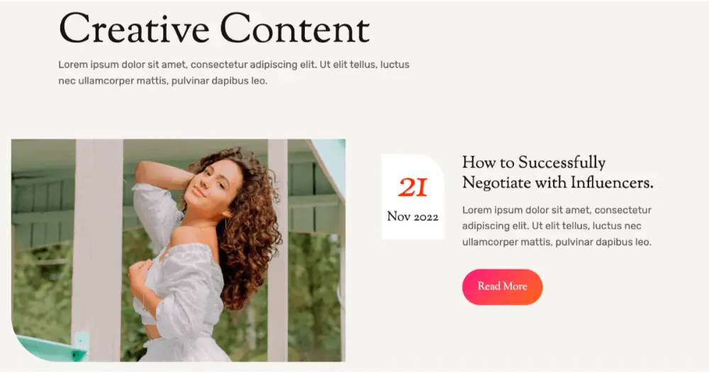 Digital Content Website More