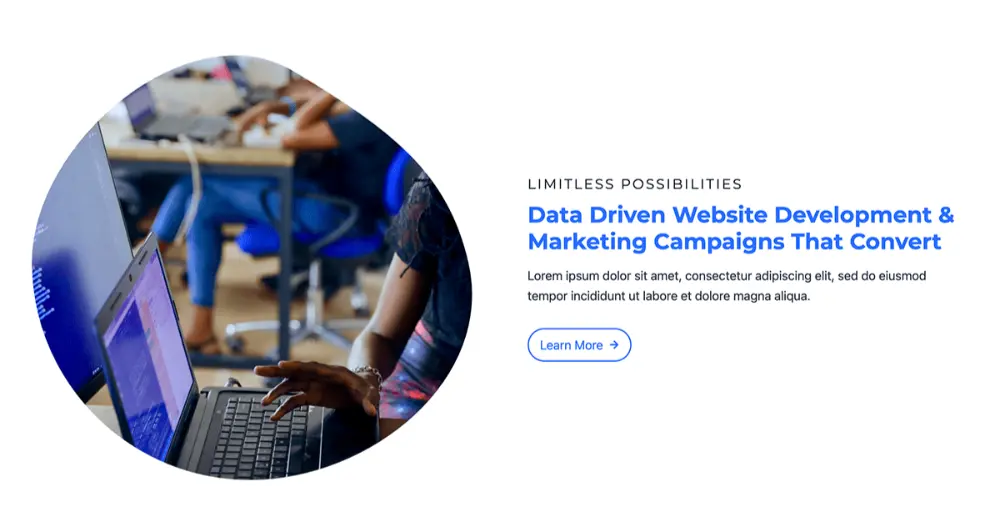 Full Marketing Website Team Hero