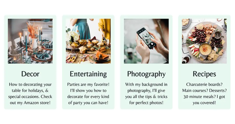 Food Website Images