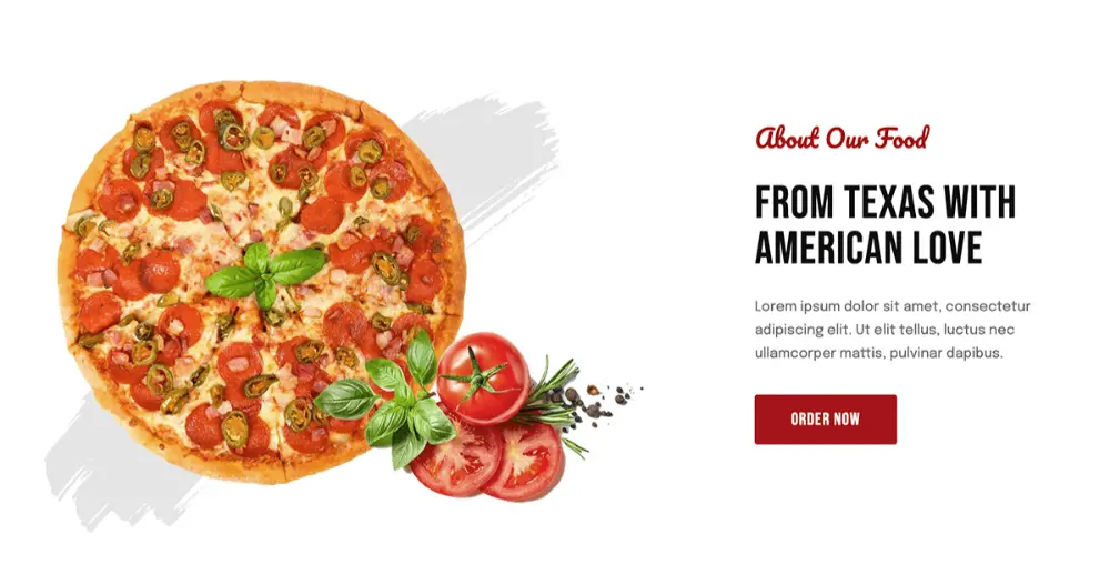 Gourmet Food Website About