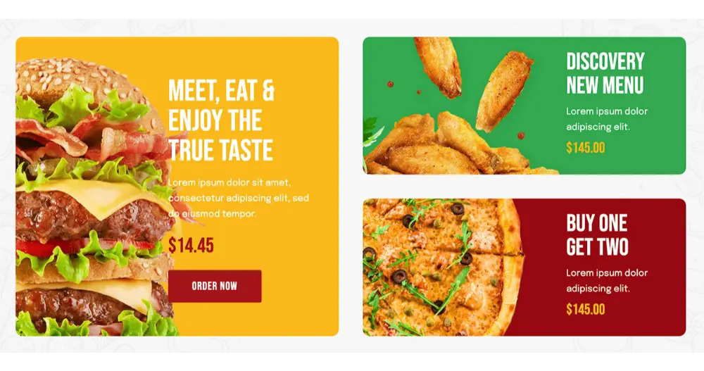 Gourmet Food Website Pricing