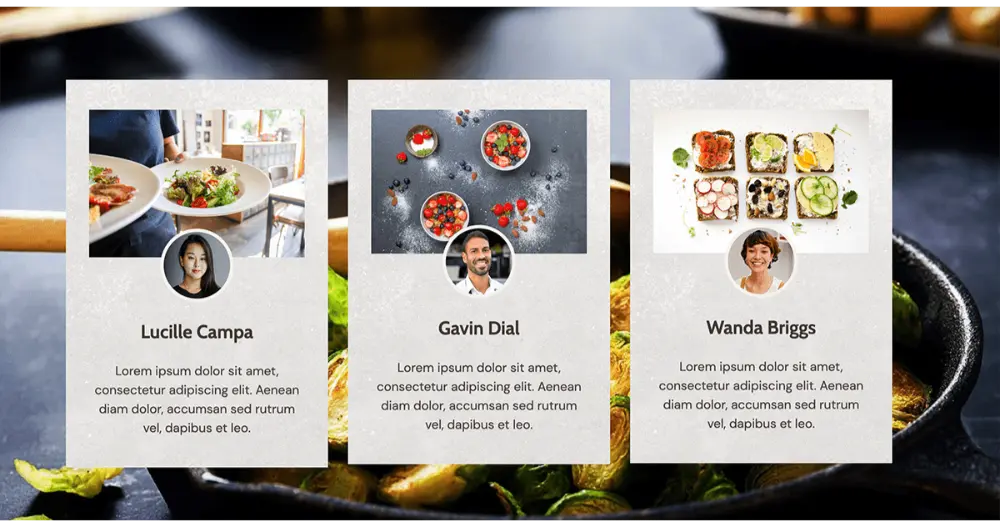 Nutrition Website Template About