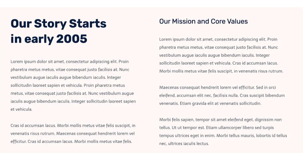 Online Website Content