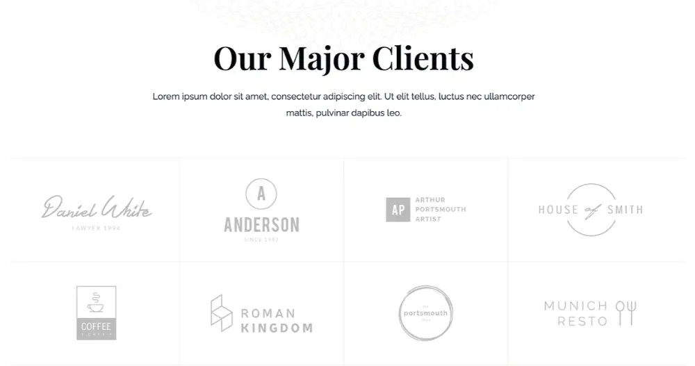 Professional Legal Website Clients
