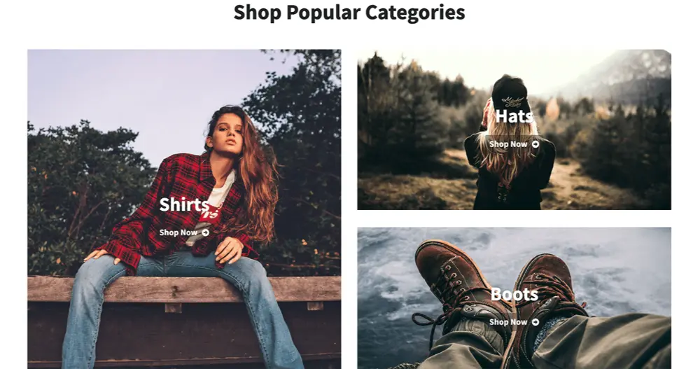 Retail Website Shop
