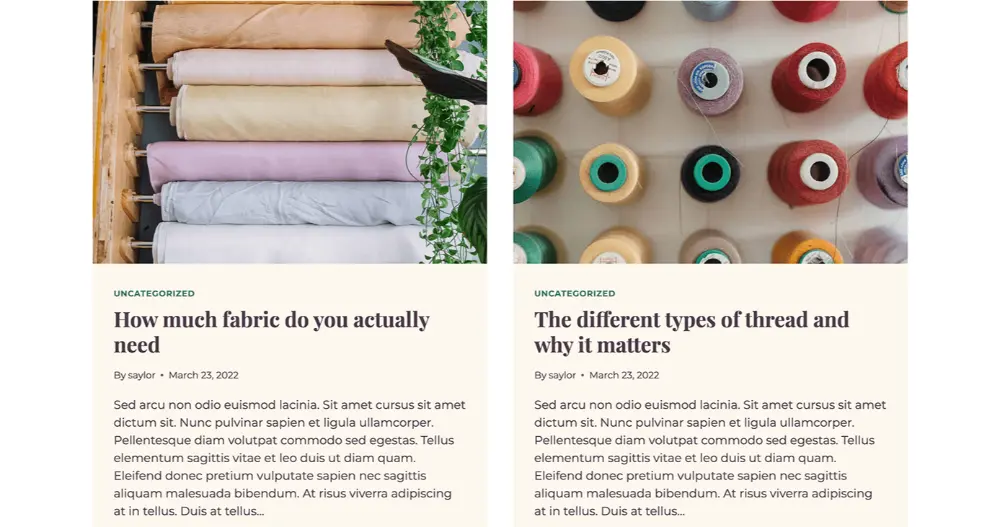Simple Business Website Products