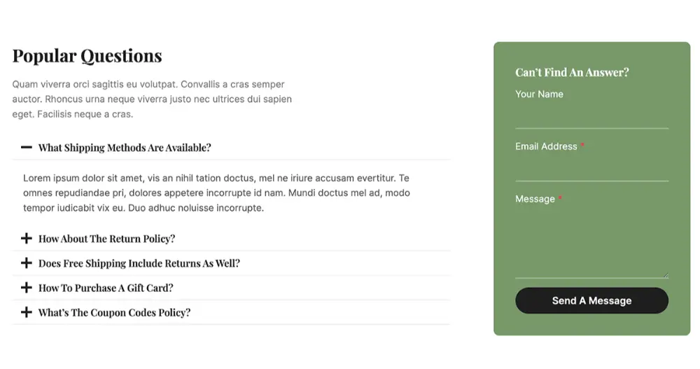 Craft Website FAQs