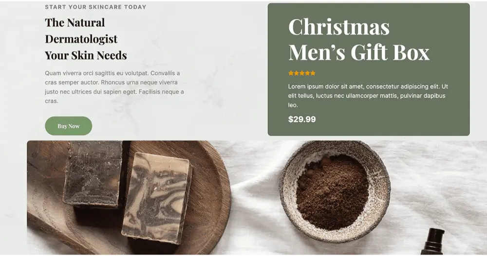 Craft Website Sections