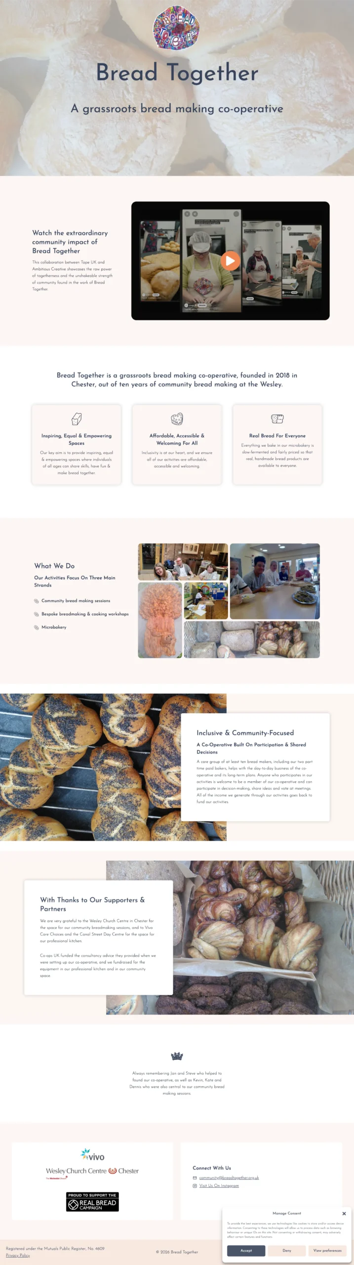 Bread Together Home Page