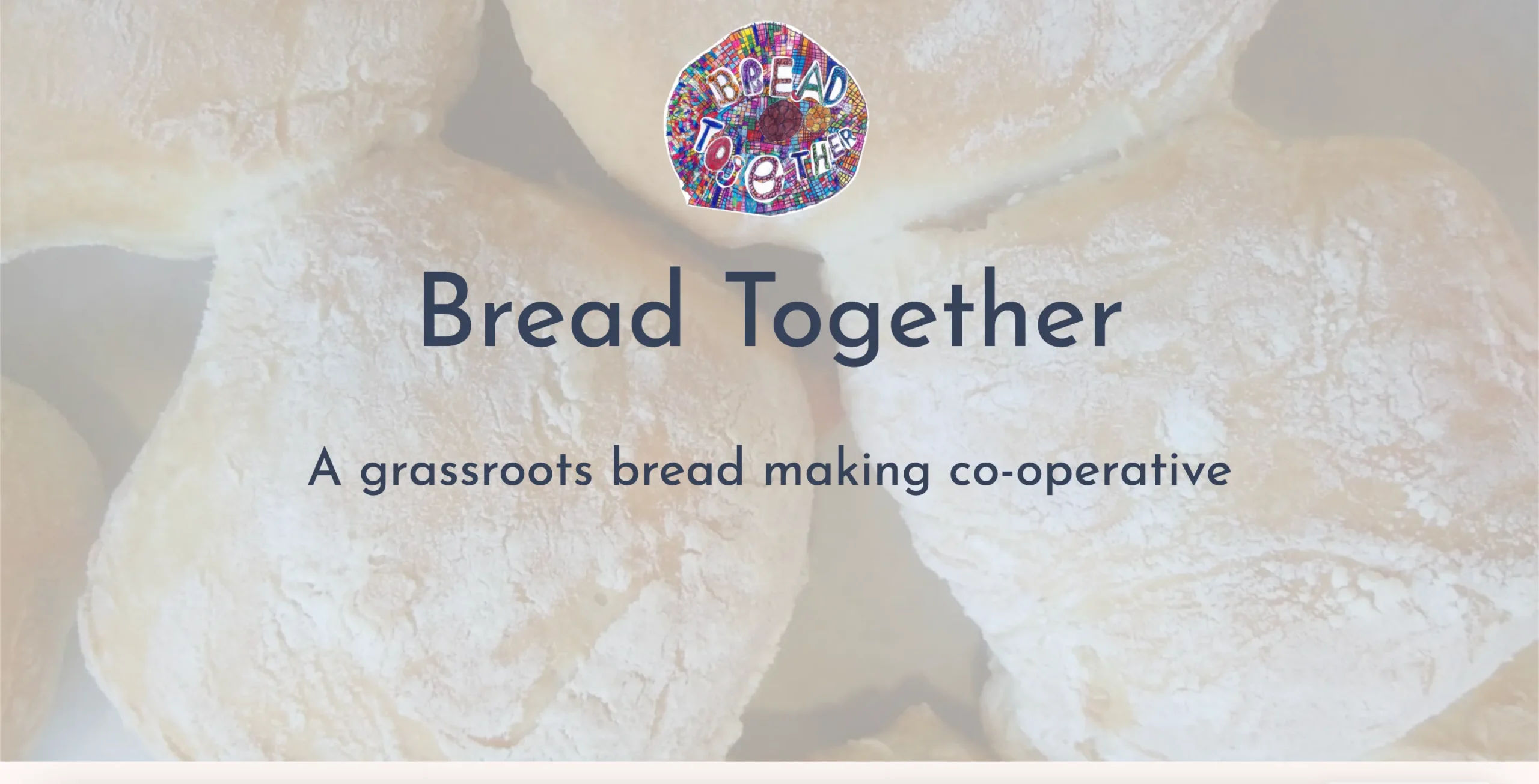 Bread Together Home Page Website