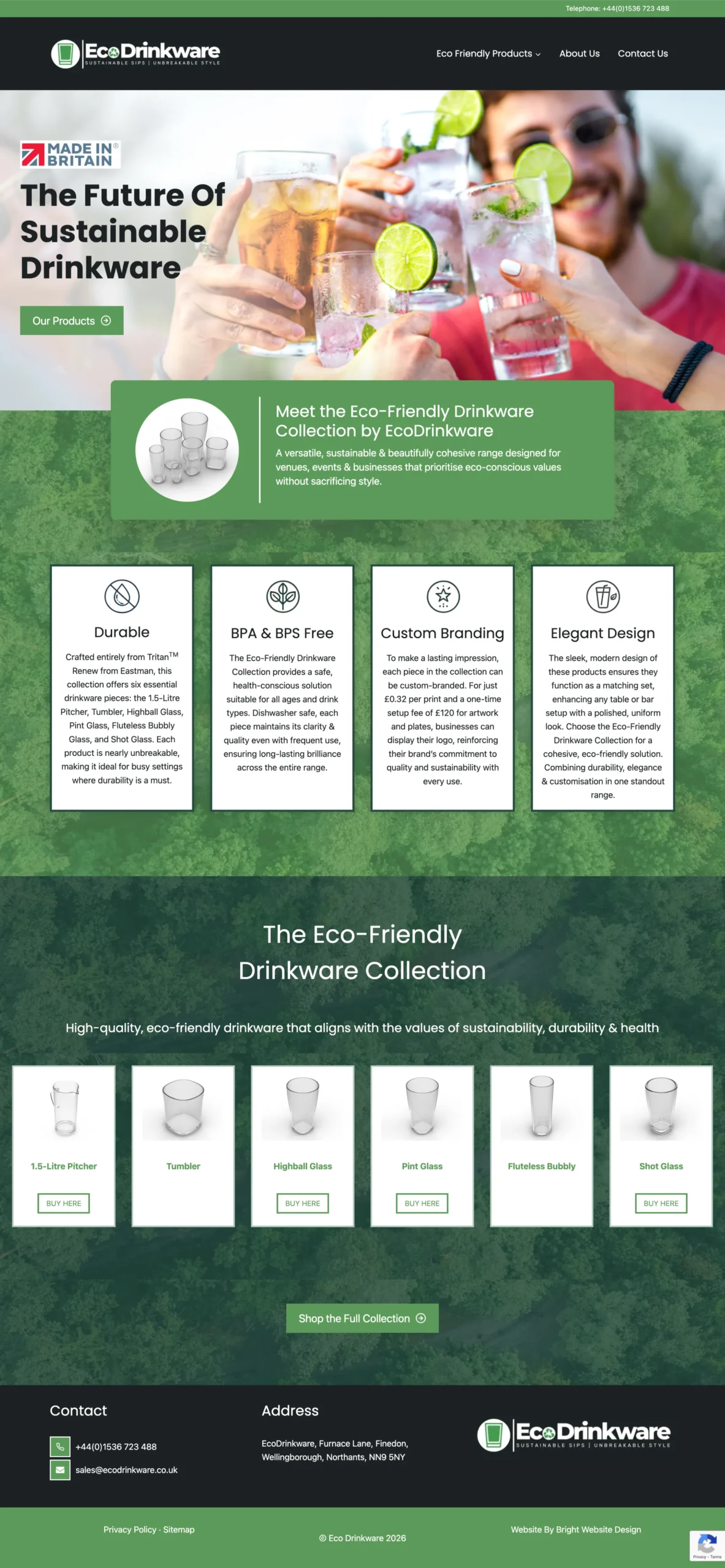 EcoDrinkware Home Page